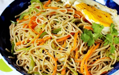 Chinese noodles - veggies