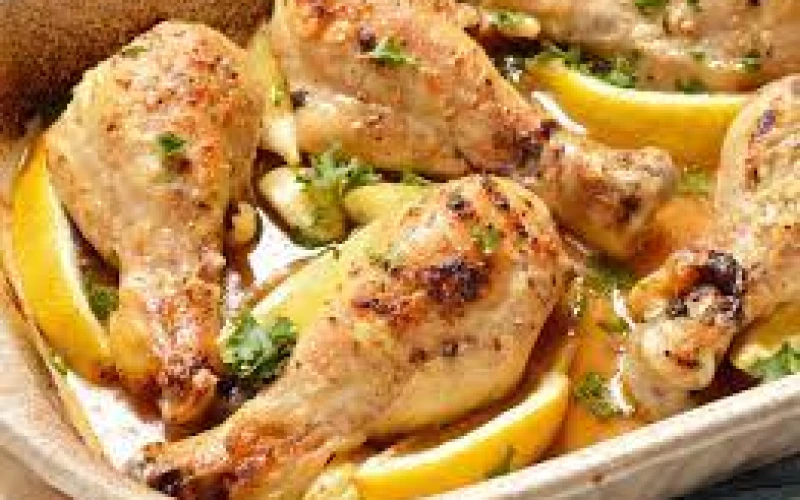 Lemon Sauce Drumstick Chicken