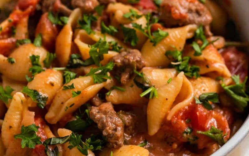 Mixed Creamy Pasta - Beef/Chicken
